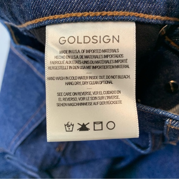 GOLDSIGN jeans size 25 - Picture 4 of 9
